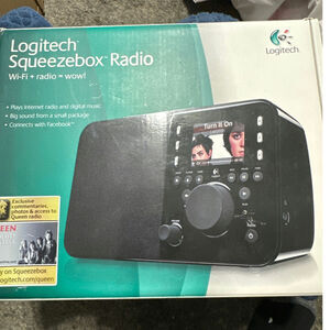Logitech UE‎ Smart Internet Radio - 830-000070 (Black) New Open box